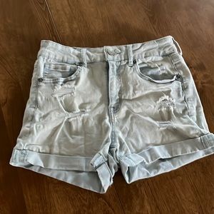Aeropostale High waisted denim shorts size 4.